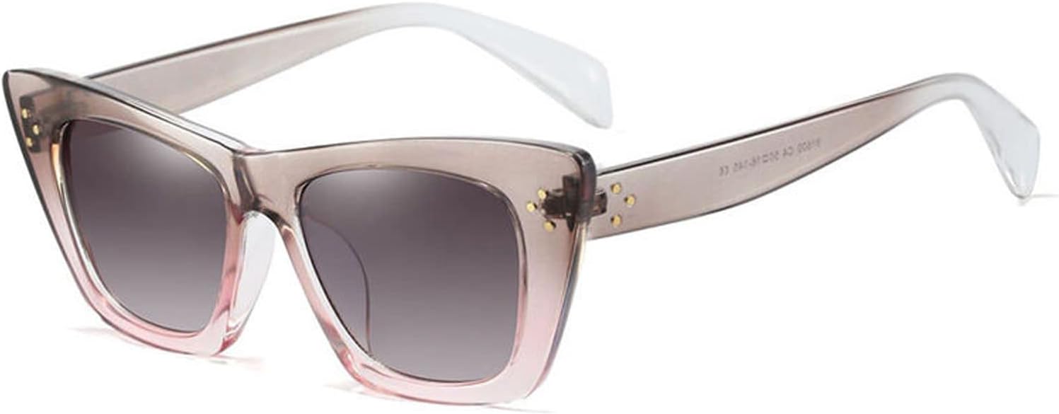 Квадратные солнцезащитные очки «кошачий глаз» с поляризацией, для женщин и мужчин, большие, модные, для вождения, с защитой от бликов и УФ-излучения UV400 AOOLIA, Grey/Pink
Квадратные солнцезащитные очки «кошачий глаз» с поляризацией, для женщин и мужчин, большие, модные, для вождения, с защитой от бликов и УФ-излучения UV400 AOOLIA, Grey/Pink