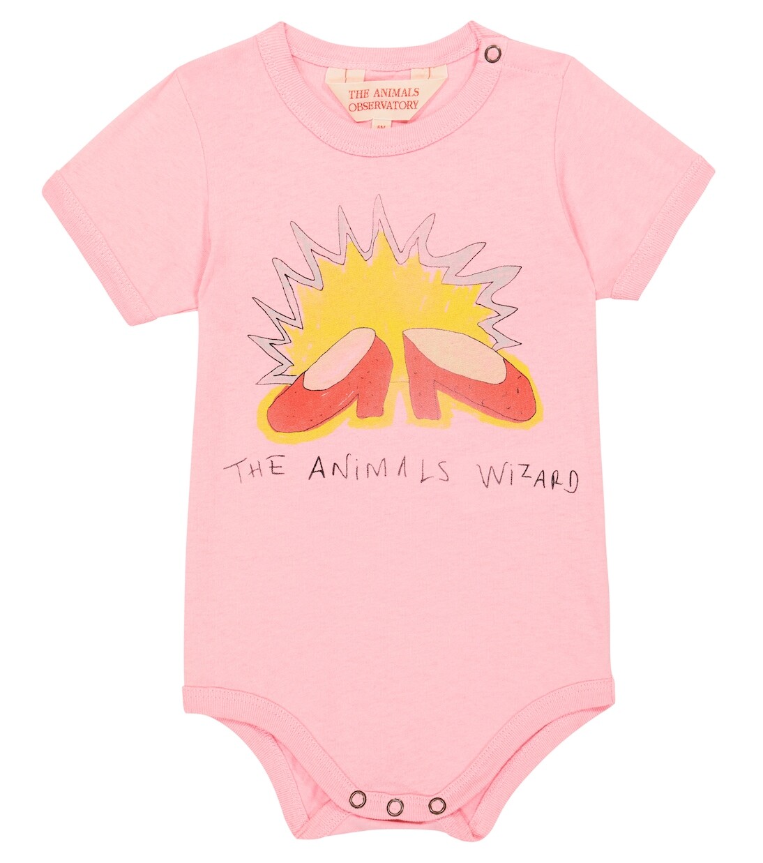 Хлопковое боди с принтом «малыш шимпанзе» The Animals Observatory, мультиколор
Хлопковое боди с принтом «малыш шимпанзе» The Animals Observatory, мультиколор