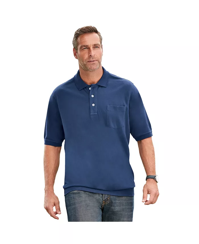 Пике-поло Big & Tall с манжетами внизу и карманом, не садится при стирке KingSize, зеленый
Пике-поло Big & Tall с манжетами внизу и карманом, не садится при стирке KingSize, зеленый