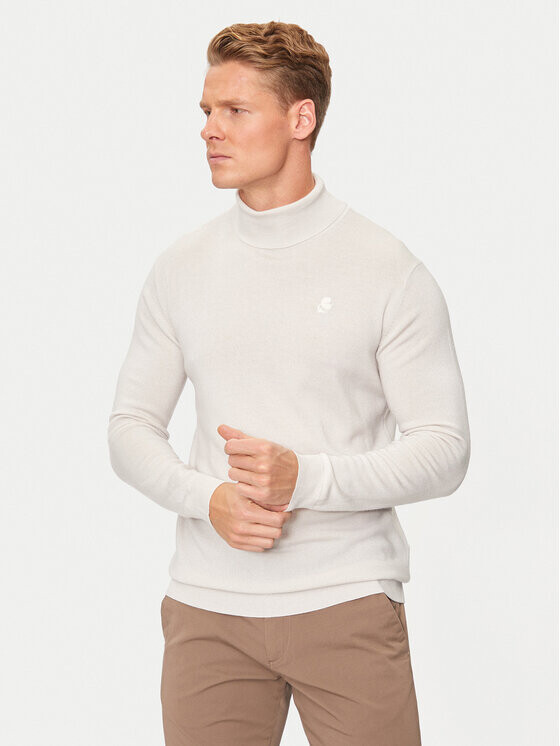 Свитер с высоким воротником обычного кроя Karl Lagerfeld, бежевый
Свитер с высоким воротником обычного кроя Karl Lagerfeld, бежевый