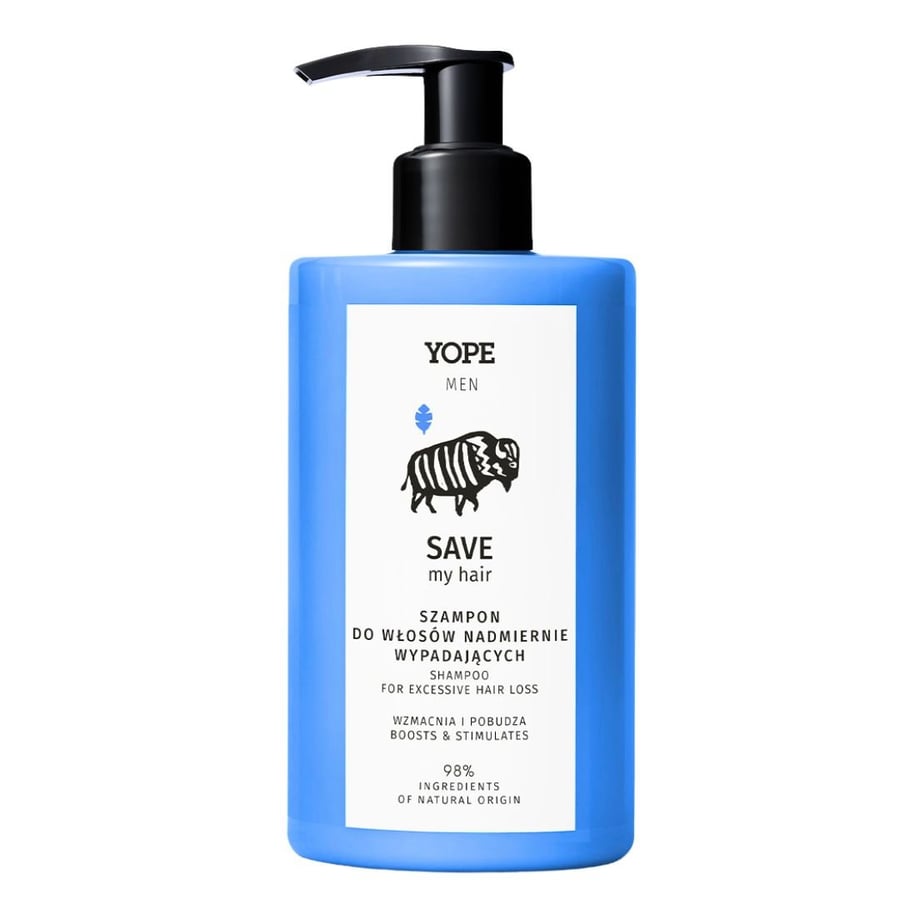 YOPE MEN SAVE My Hair Шампунь от выпадения волос 300 мл
YOPE MEN SAVE My Hair Шампунь от выпадения волос 300 мл