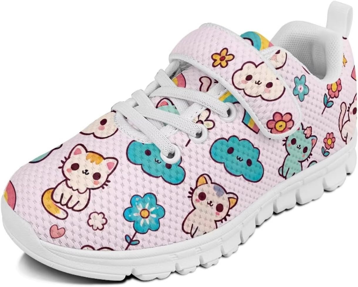 Беговые кроссовки для девочек, теннисные кроссовки на шнуровке, детская спортивная обувь Cugasmaru, Cat Colud
Беговые кроссовки для девочек, теннисные кроссовки на шнуровке, детская спортивная обувь Cugasmaru, Cat Colud