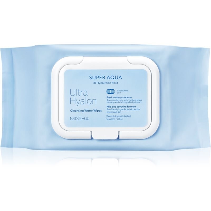 Салфетки для макияжа Missha Ultra Hyalon с гиалуроновой кислотой 30 шт
Салфетки для макияжа Missha Ultra Hyalon с гиалуроновой кислотой 30 шт