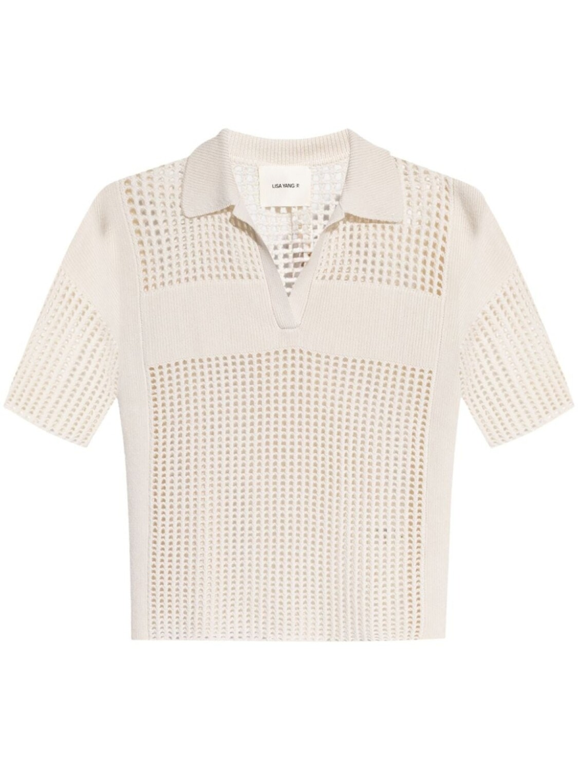 Lisa Yang кашемировый топ Lei ажурной вязки, белый
Lisa Yang кашемировый топ Lei ажурной вязки, белый