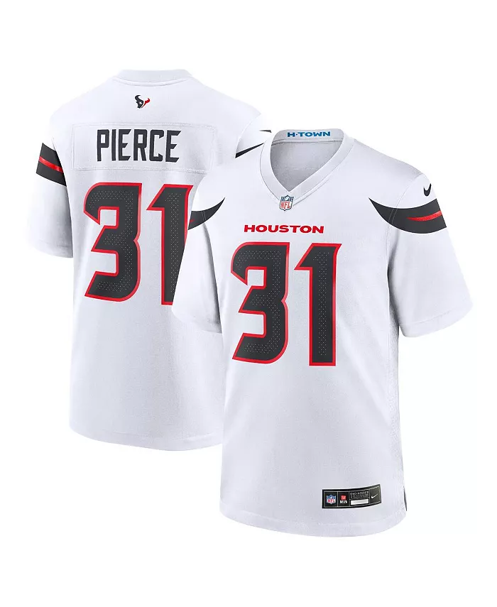 Мужская игровая футболка Dameon Pierce белого цвета Houston Texans Nike
Мужская игровая футболка Dameon Pierce белого цвета Houston Texans Nike