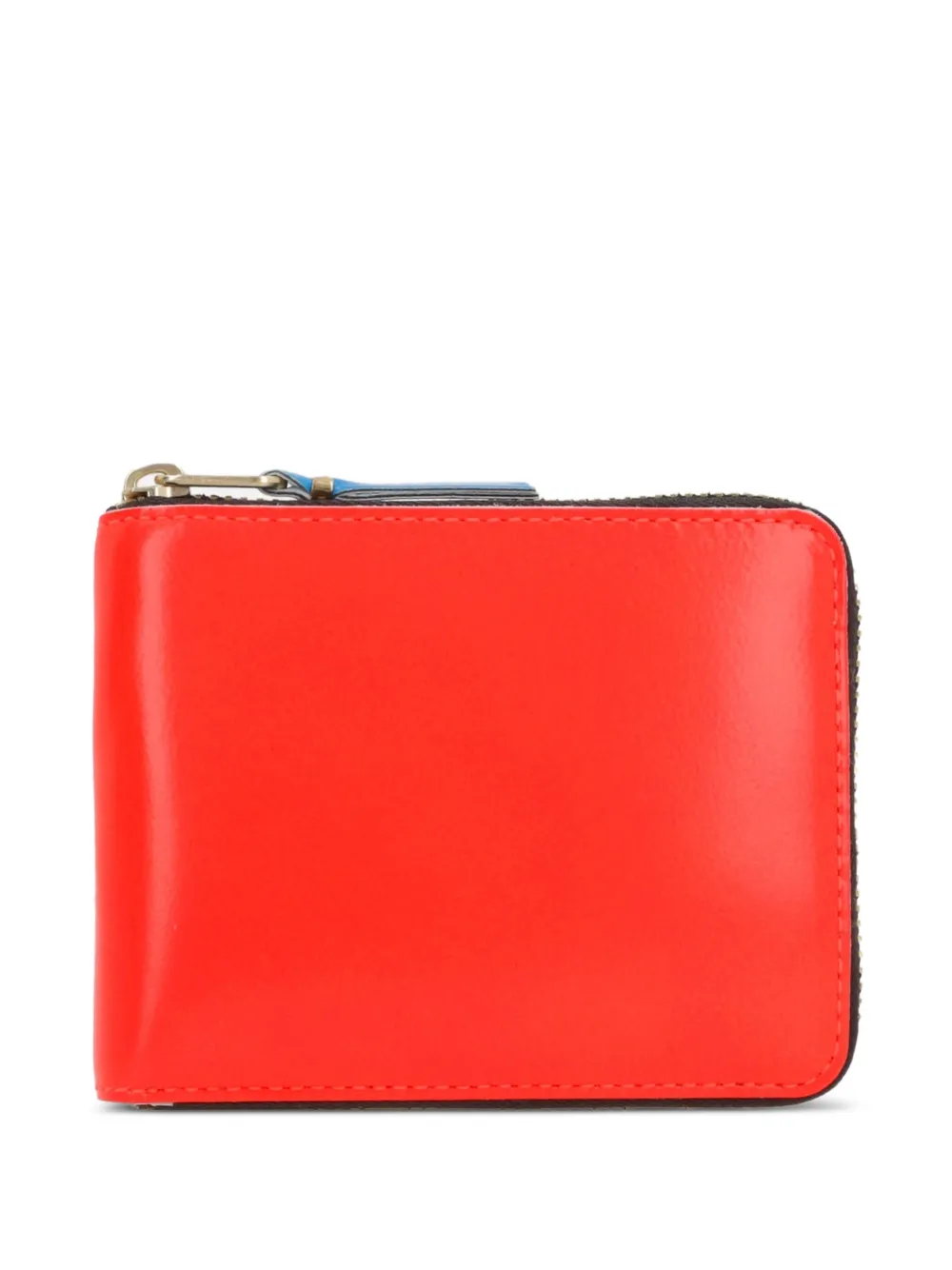 Кошелек на молнии Comme Des Garçons Wallet, красный 
Кошелек на молнии Comme Des Garçons Wallet, красный
