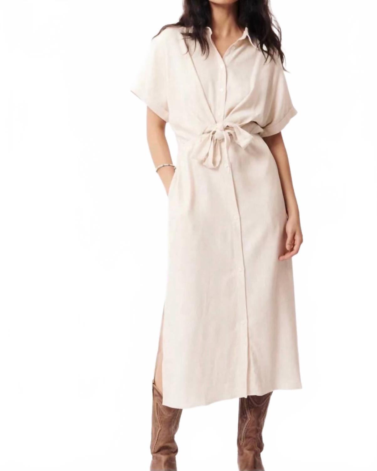 Элиенор Миди платье в бежевом цвете FRNCH
Элиенор Миди платье в бежевом цвете FRNCH