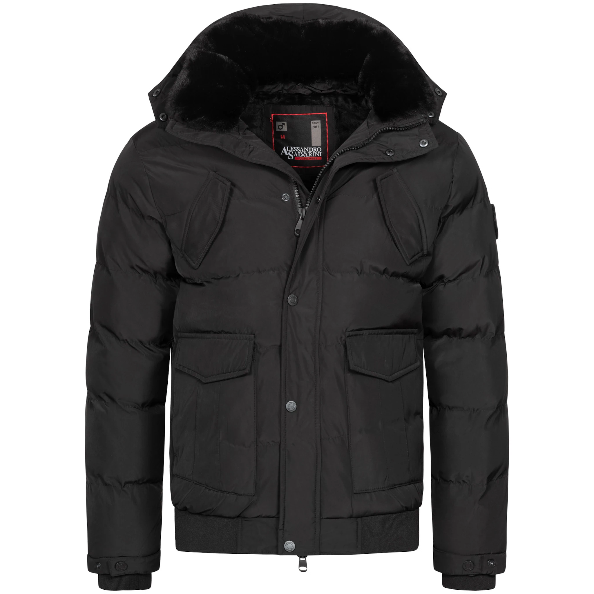 Зимняя куртка Alessandro Salvarini "ASLeonio" с теплым плюшевым мехом и съемным капюшоном, черный
Зимняя куртка Alessandro Salvarini "ASLeonio" с теплым плюшевым мехом и съемным капюшоном, черный