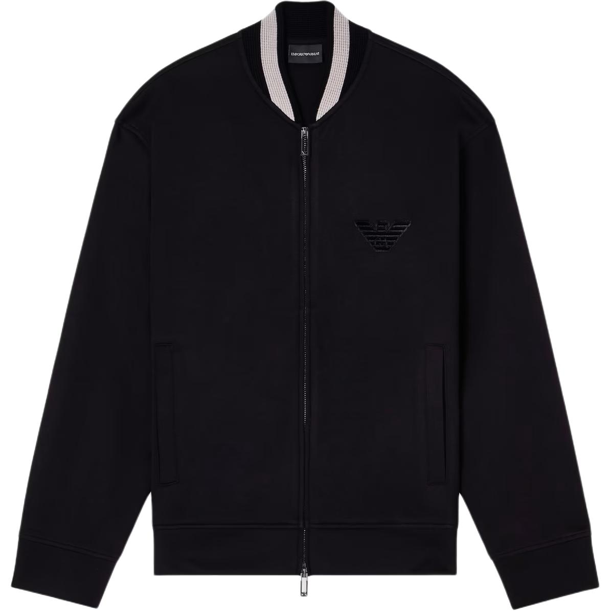 Куртка-бомбер на молнии с нашивкой Eagle EMPORIO ARMANI, черный
Куртка-бомбер на молнии с нашивкой Eagle EMPORIO ARMANI, черный