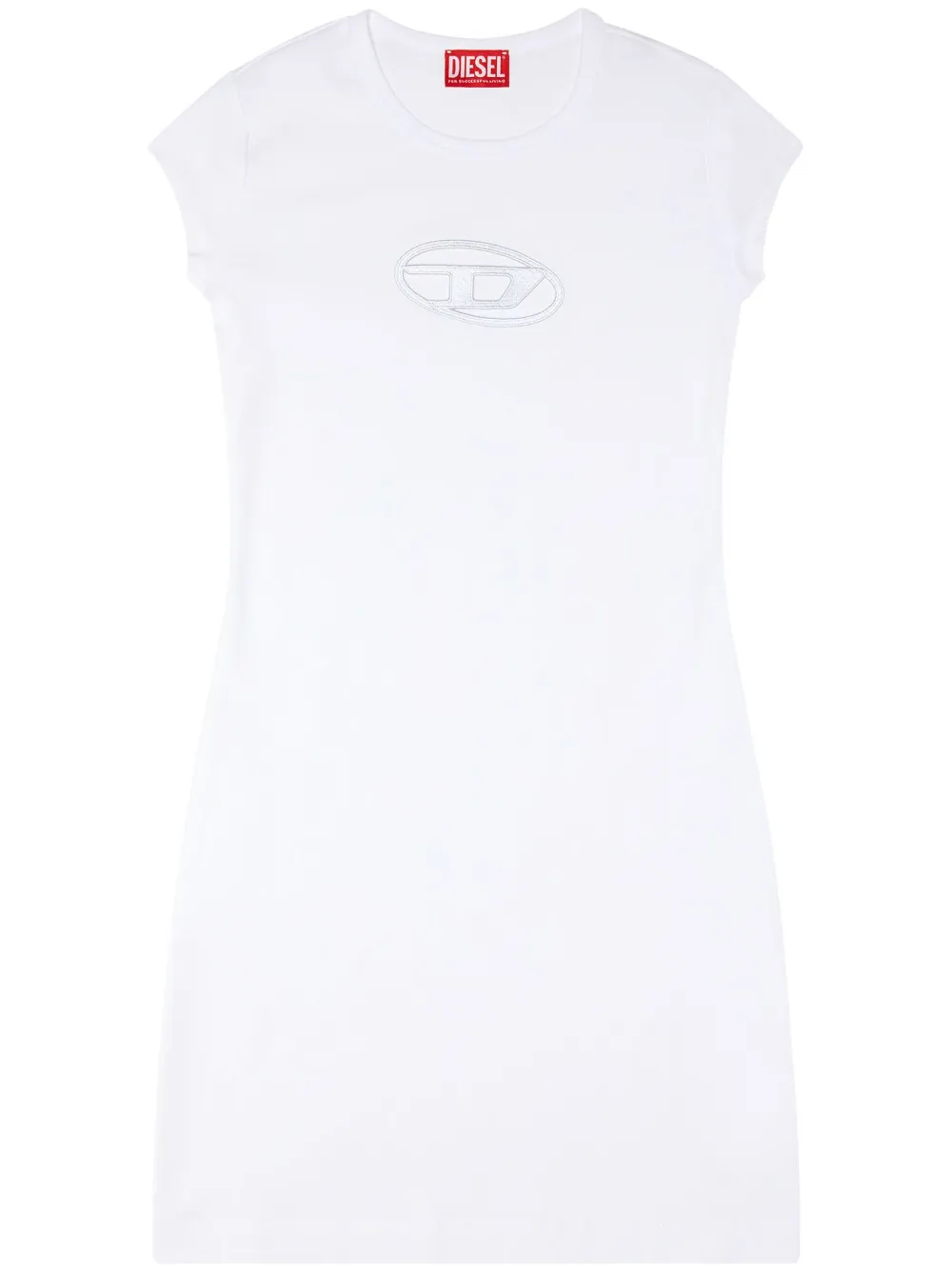 Платье мини с нашивкой-логотипом DIESEL, белый
Платье мини с нашивкой-логотипом DIESEL, белый