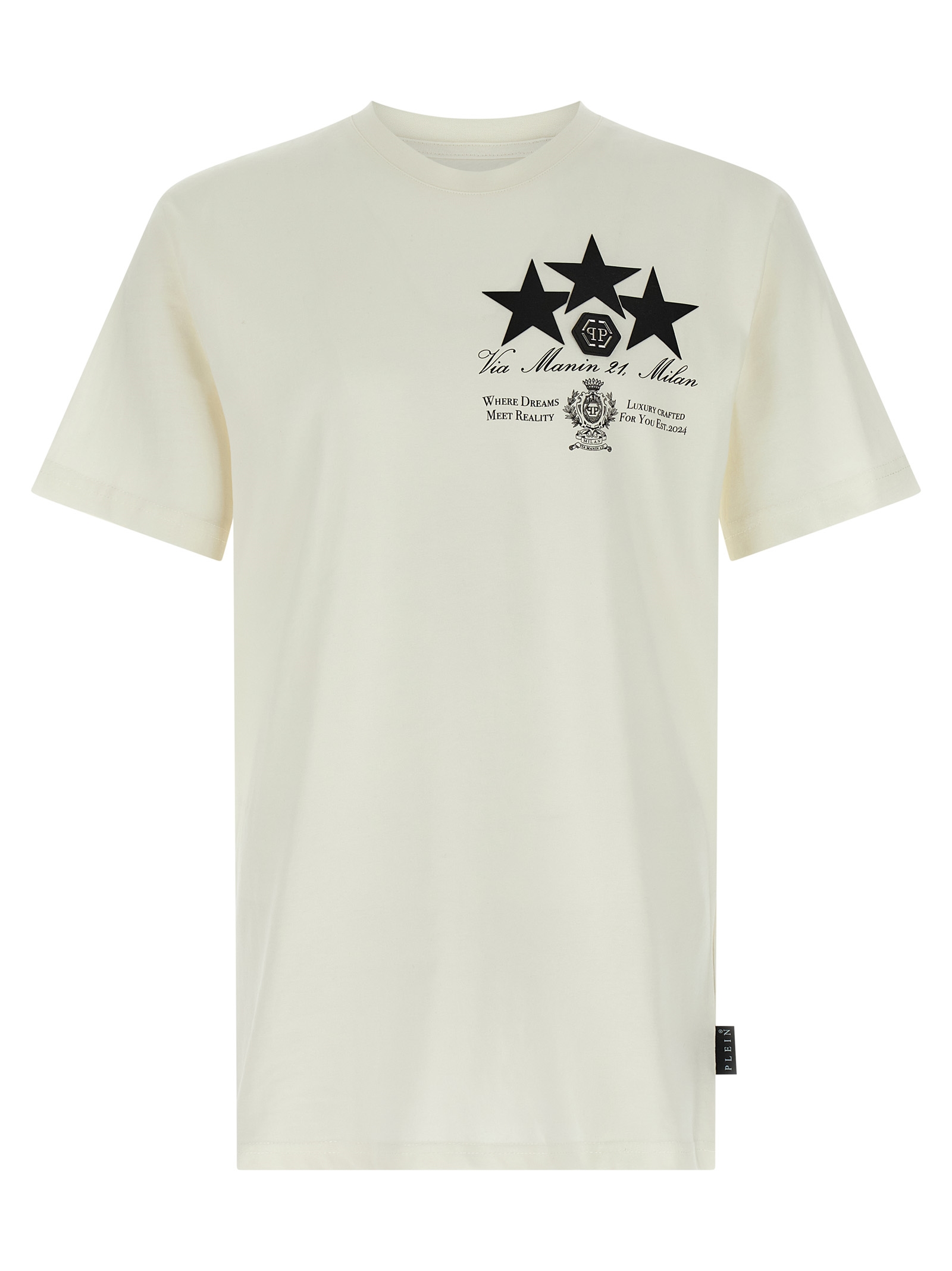 Футболка с принтом и нашивкой Philipp Plein, белый
Футболка с принтом и нашивкой Philipp Plein, белый