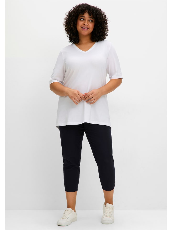 Футболка sheego, белый
Футболка sheego, белый