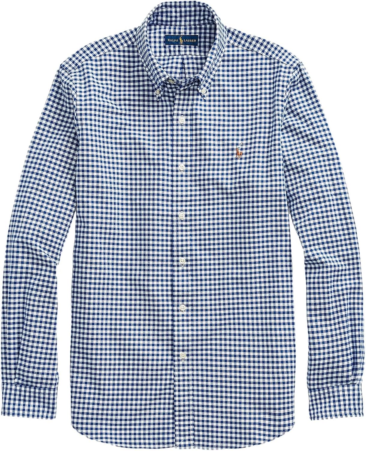 POLO RALPH LAUREN Мужская классическая оксфордская рубашка с длинным рукавом, Rl Checkered Navy/White
POLO RALPH LAUREN Мужская классическая оксфордская рубашка с длинным рукавом, Rl Checkered Navy/White