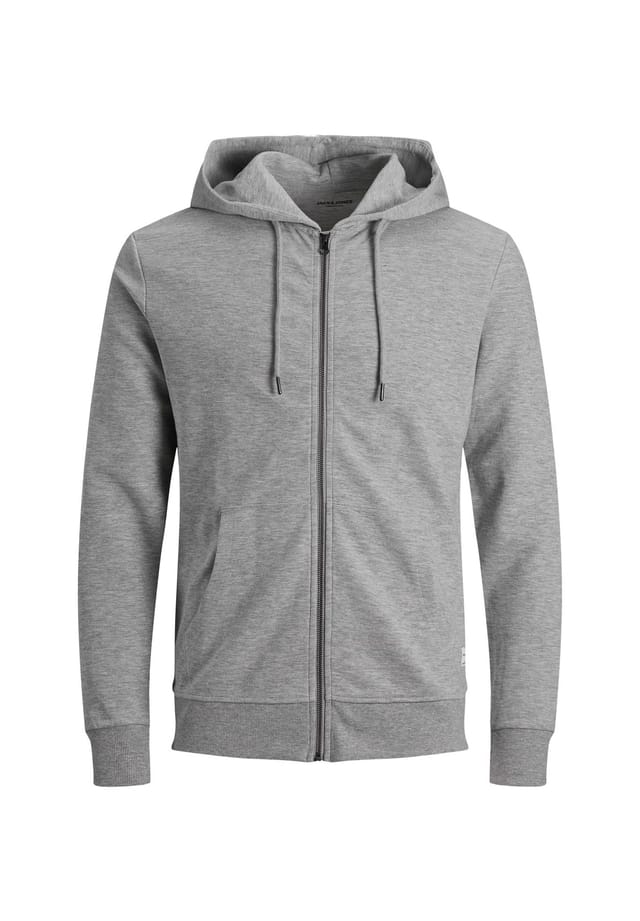 Куртка базовая с капюшоном Jack & Jones, серый 
Куртка базовая с капюшоном Jack & Jones, серый