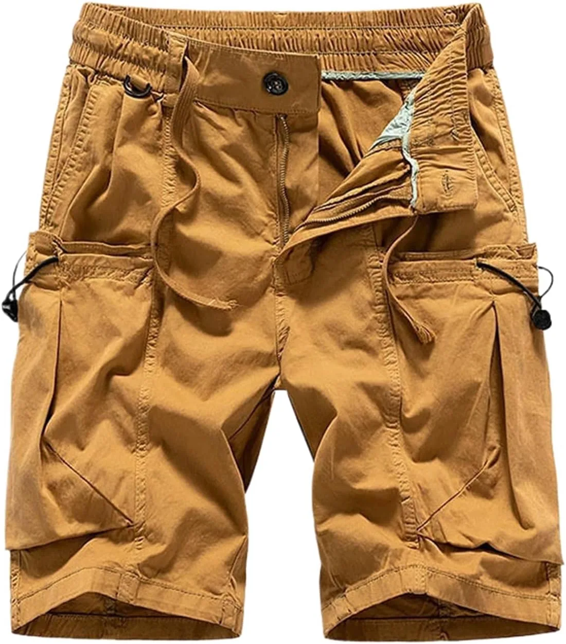 Мужские летние прямые мягкие карго-шорты с эластичным поясом CQJFLQC
Мужские летние прямые мягкие карго-шорты с эластичным поясом CQJFLQC
