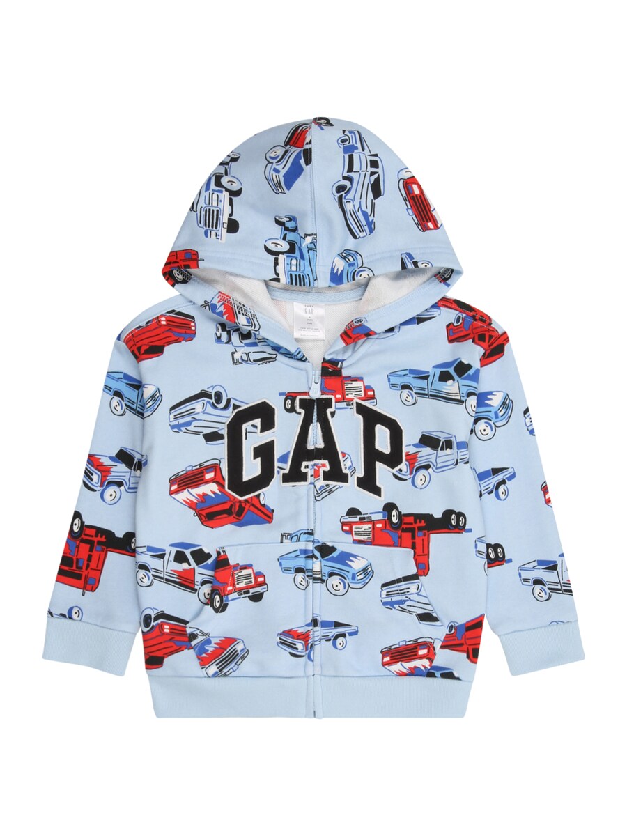 Толстовка с капюшоном на молнии GAP, темно-синий/светло-синий 
Толстовка с капюшоном на молнии GAP, темно-синий/светло-синий