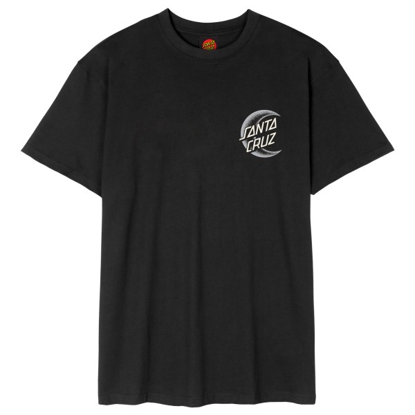 Футболка с изображением полумесяца на груди - футболка Santa Cruz, черный 
Футболка с изображением полумесяца на груди - футболка Santa Cruz, черный