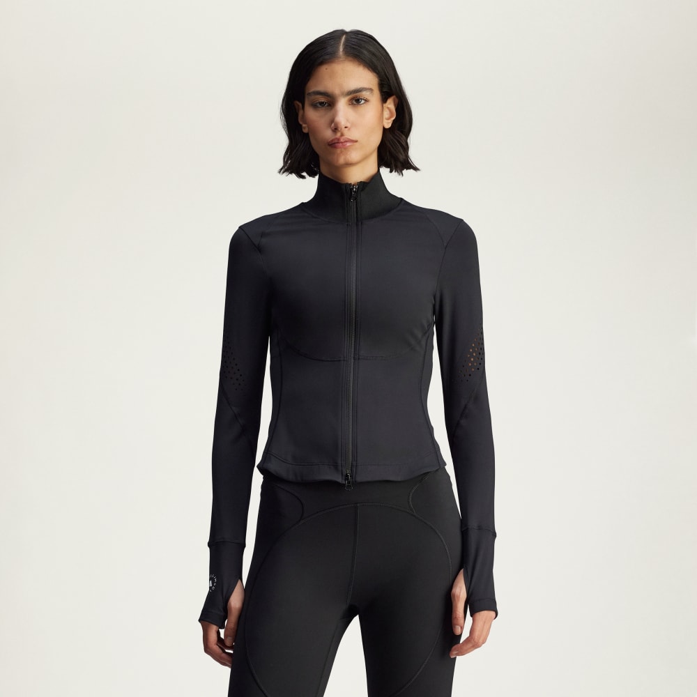 Куртка Adidas By Stella McCartney Training Midlayer, черный 
Куртка Adidas By Stella McCartney Training Midlayer, черный
