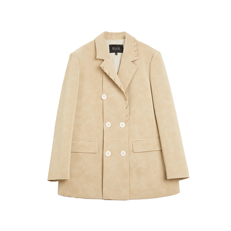 Деловой костюм для женщин с умеренным воротником ELLE, хаки
Деловой костюм для женщин с умеренным воротником ELLE, хаки