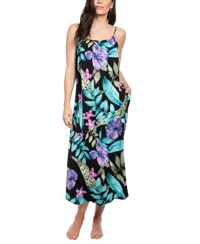 Женская ночная сорочка макси Rachidah с цветочным принтом Linea Donatella, черный
Женская ночная сорочка макси Rachidah с цветочным принтом Linea Donatella, черный