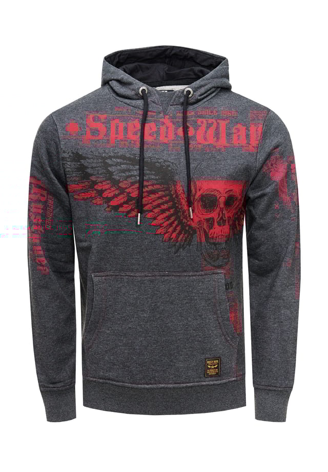 Свитшот с модными принтами Rusty Neal, серый
Свитшот с модными принтами Rusty Neal, серый