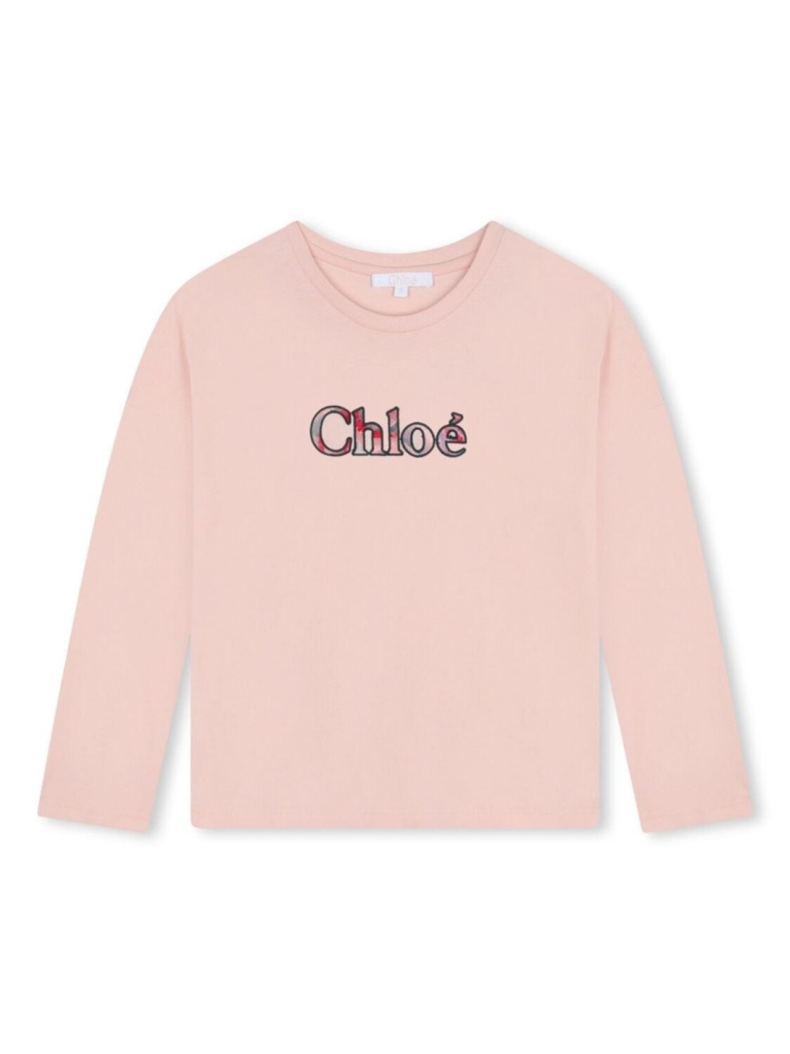 Chloé Kids футболка с длинными рукавами и надписью, розовый
Chloé Kids футболка с длинными рукавами и надписью, розовый