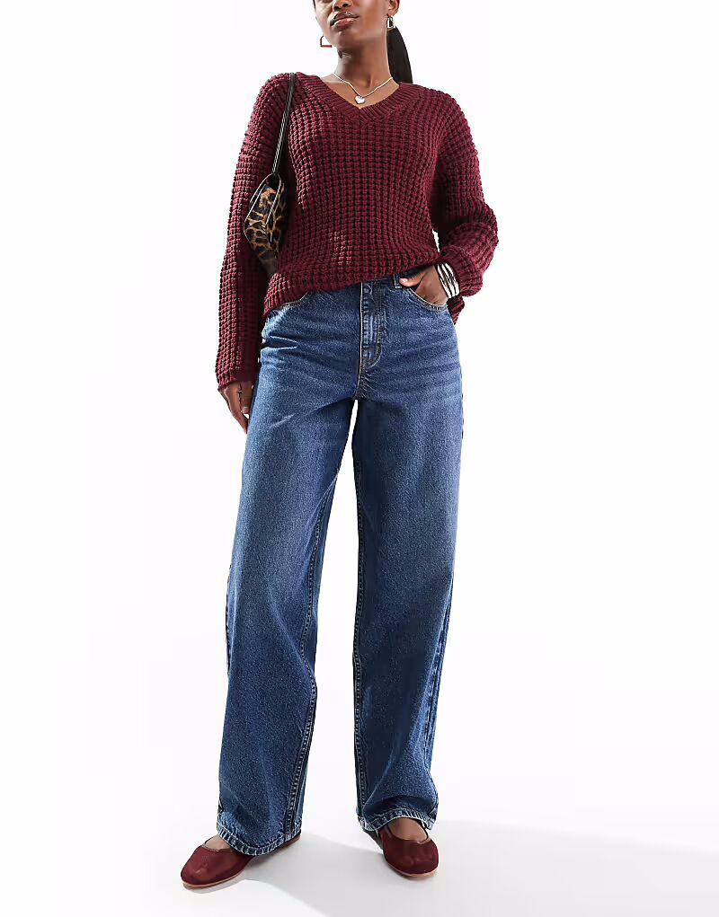 Мешковатые джинсы Miss Selfridge цвета индиго
Мешковатые джинсы Miss Selfridge цвета индиго