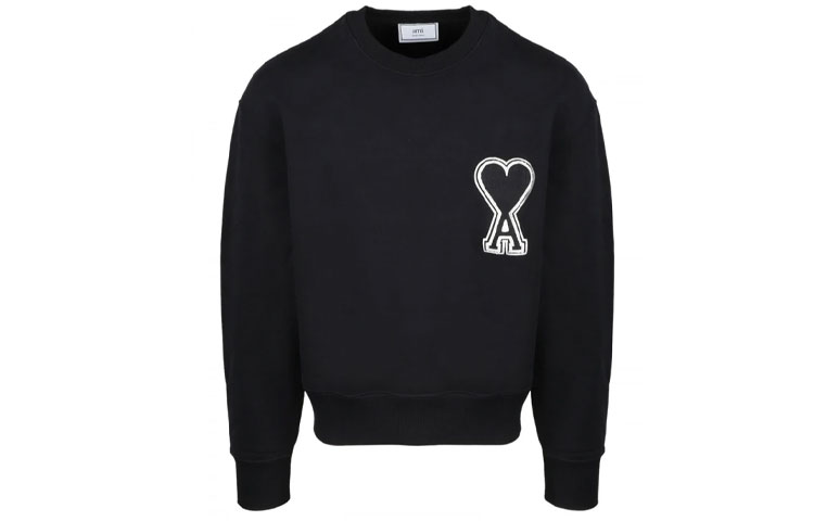 Свитшот мужской черный AMIPARIS
Свитшот мужской черный AMIPARIS