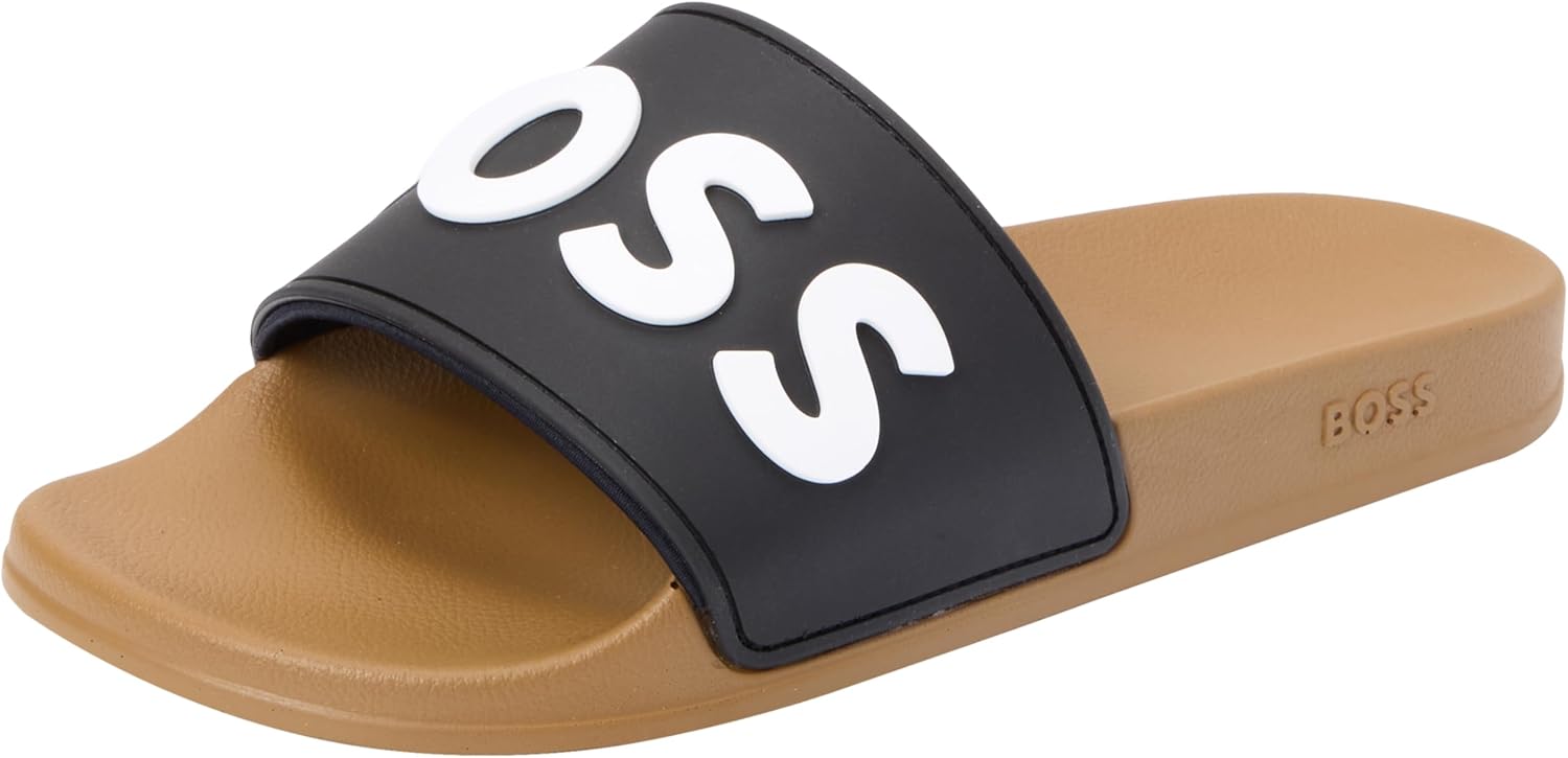 BOSS Мужские слайды Kirk rblg_n, Open Beige.
BOSS Мужские слайды Kirk rblg_n, Open Beige.