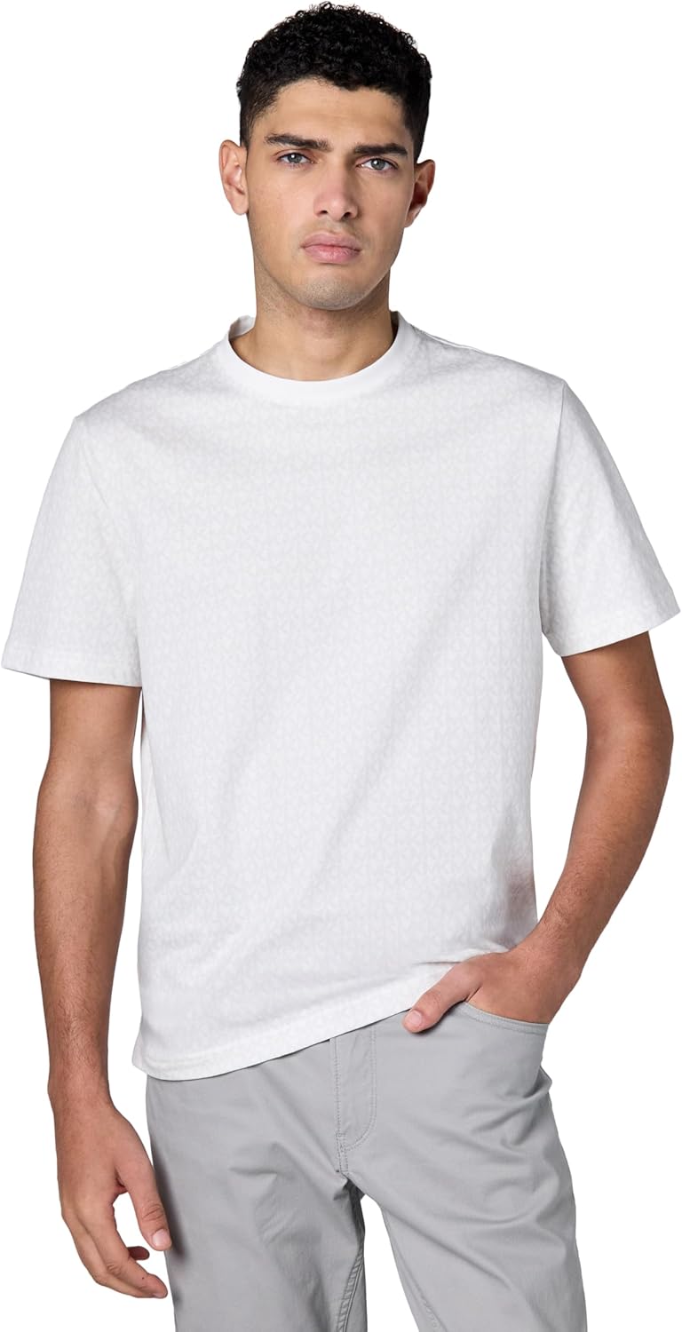 Мужская футболка Michael Kors Mk Signature, White, Белый, Мужская футболка Michael Kors Mk Signature, White
Мужская футболка Michael Kors Mk Signature, White, Белый, Мужская футболка Michael Kors Mk Signature, White