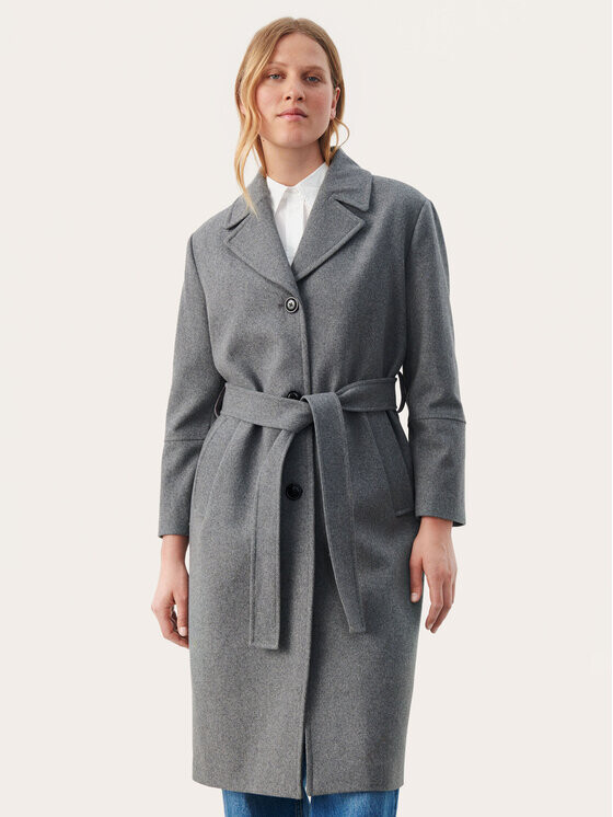 Шерстяное пальто обычного кроя Part Two, серый
Шерстяное пальто обычного кроя Part Two, серый