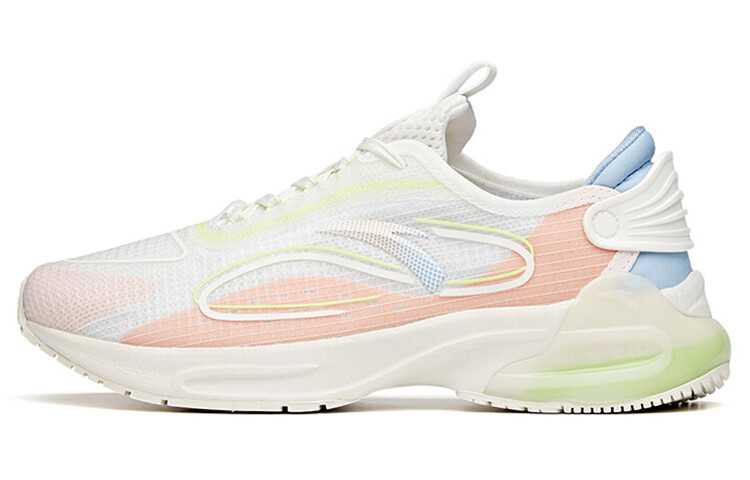 Кроссовки для бега из коллекции Running, женские, низкие, цвета слоновой кости и белого/светло-розового радуги Anta
Кроссовки для бега из коллекции Running, женские, низкие, цвета слоновой кости и белого/светло-розового радуги Anta