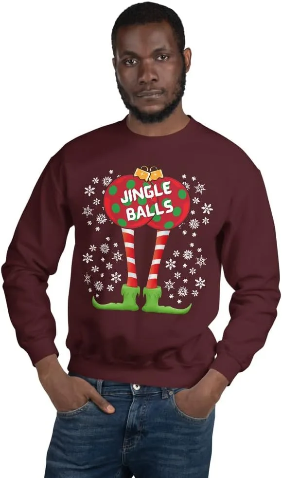 Свитер Funny Christmas Jingle Balls для мужчин
Свитер Funny Christmas Jingle Balls для мужчин