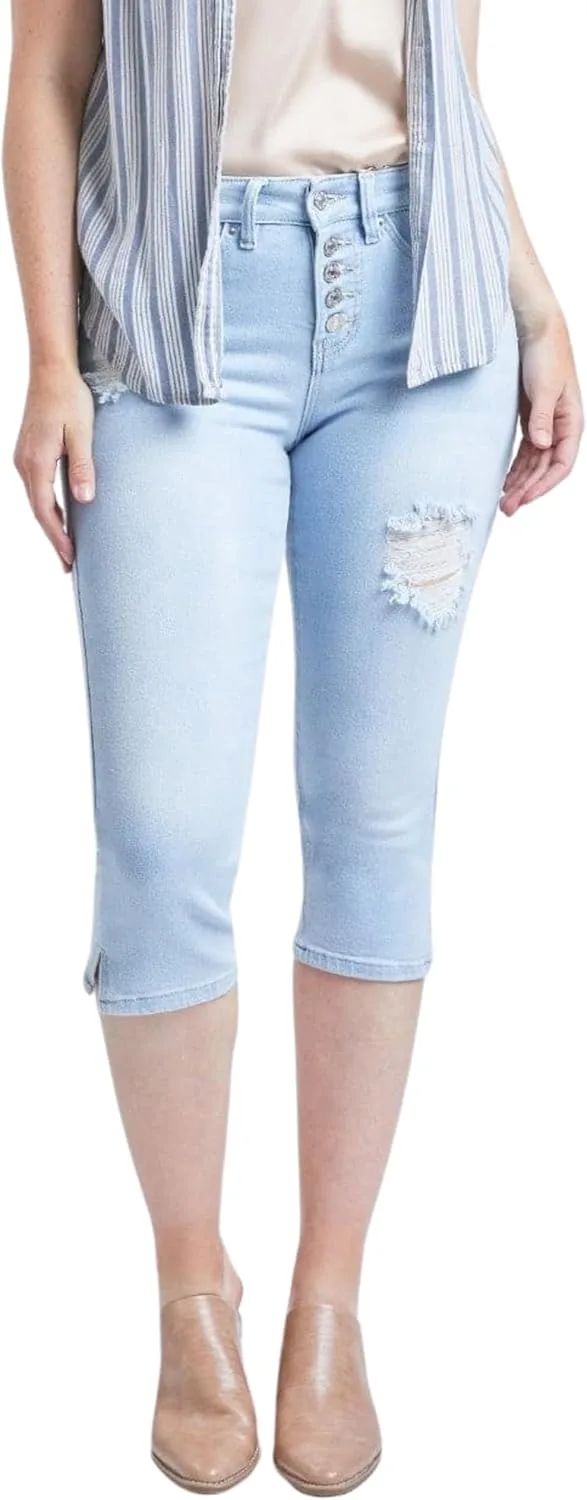Royalty for Me Women's Vintage High Rise Capri Jeans
Royalty for Me Women's Vintage High Rise Capri Jeans