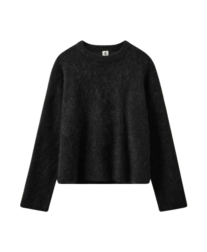 Черный мохеровый свитер The Garment, черный
Черный мохеровый свитер The Garment, черный