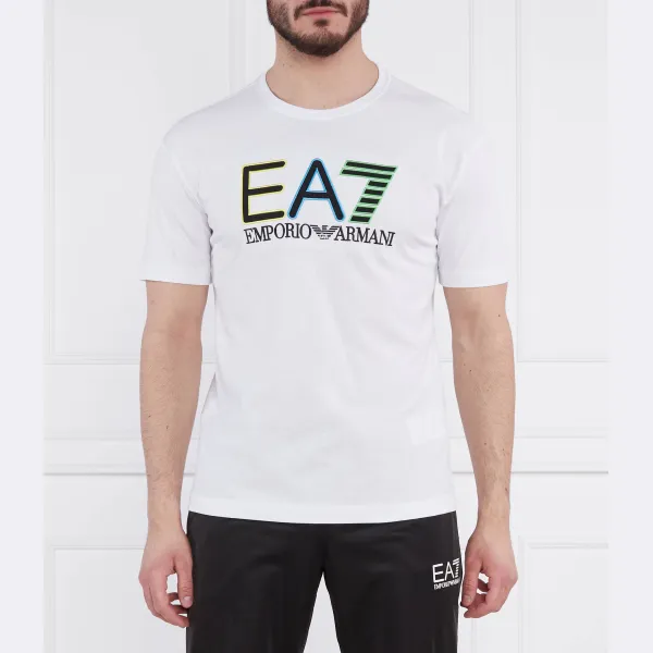 Футболка стандартного кроя Ea7, белый
Футболка стандартного кроя Ea7, белый