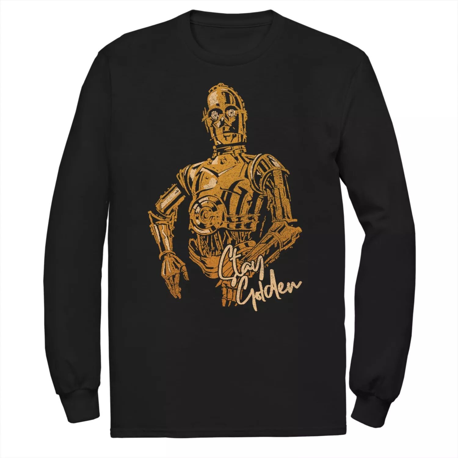 Мужская футболка Star Wars The Rise of Skywalker C-3PO Stay золотистая с длинными рукавами и рисунком Licensed Character, Желтый, Мужская футболка Star Wars The Rise of Skywalker C-3PO Stay золотистая с длинными рукавами и рисунком Licensed Character
Мужская футболка Star Wars The Rise of Skywalker C-3PO Stay золотистая с длинными рукавами и рисунком Licensed Character, Желтый, Мужская футболка Star Wars The Rise of Skywalker C-3PO Stay золотистая с длинными рукавами и рисунком Licensed Character