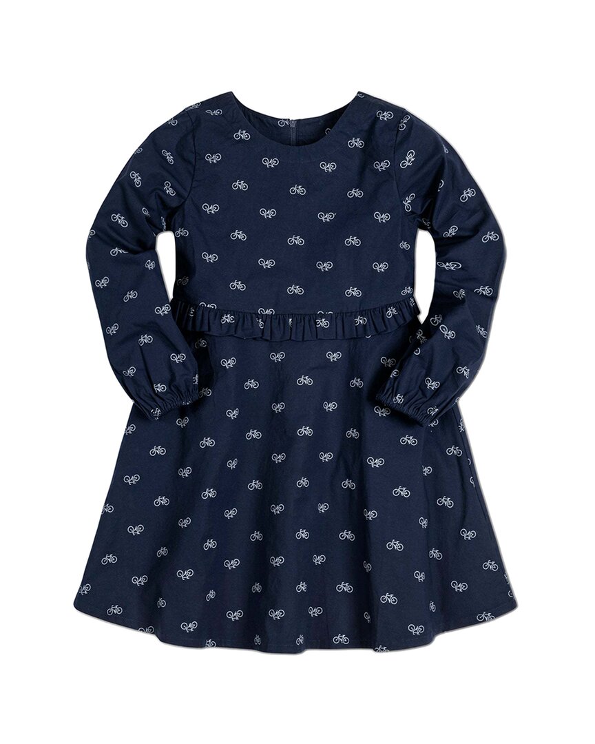 Хоуп & Хенри Платье с рюшами HOPE & HENRY, синий
Хоуп & Хенри Платье с рюшами HOPE & HENRY, синий