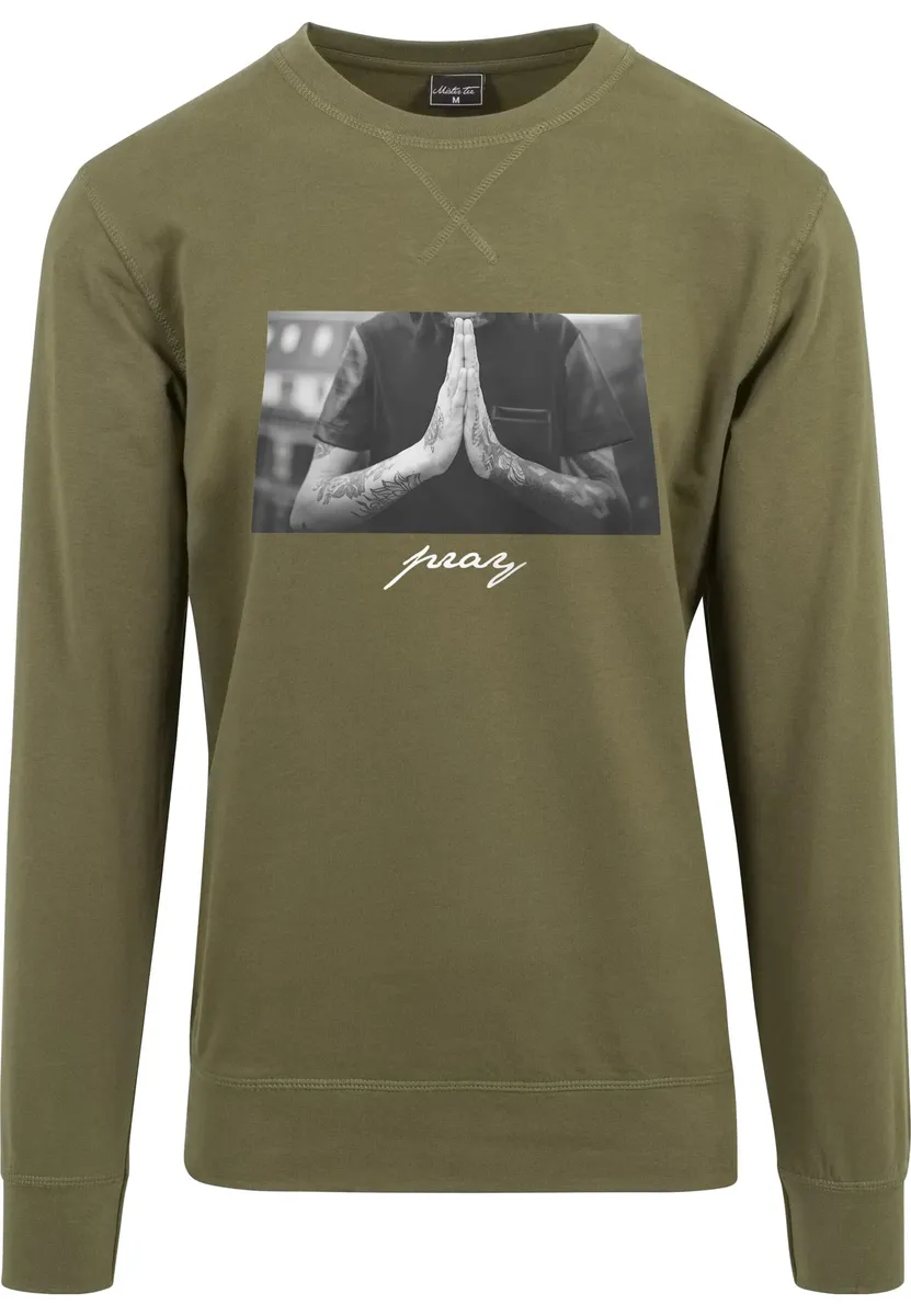 Свитер MisterTee с круглым вырезом "MisterTee Men's Pray Crewneck", оливковый
Свитер MisterTee с круглым вырезом "MisterTee Men's Pray Crewneck", оливковый