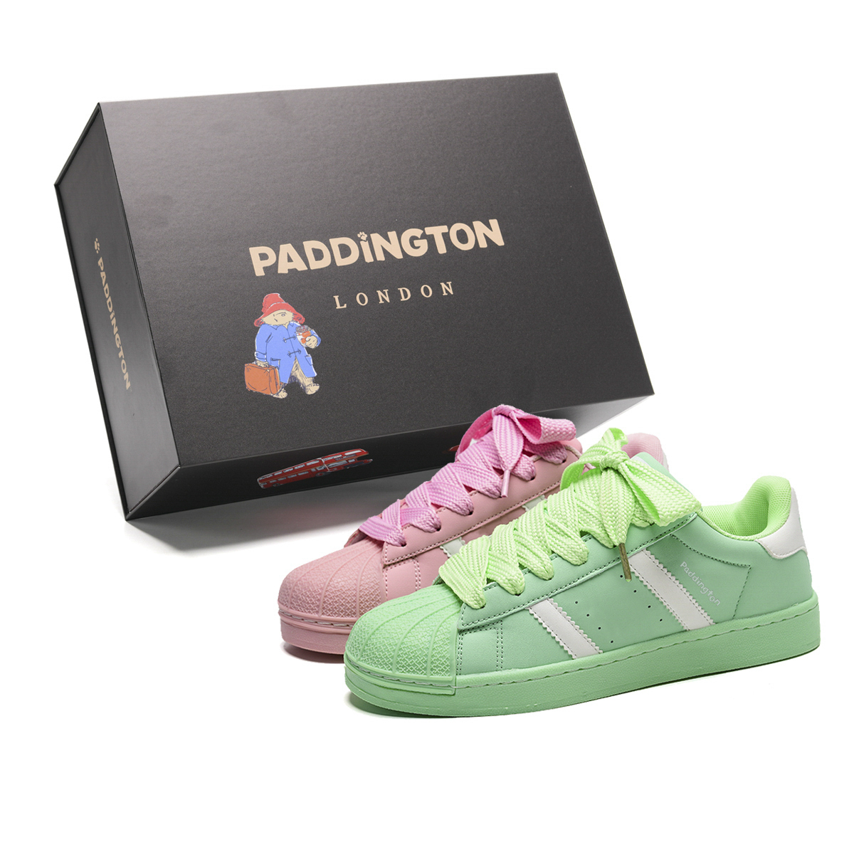 Paddington Bears Износостойкие и легкие низкие скейтерские кроссовки унисекс розовый и зеленый микс, цвет Pink Green Mismatched
Paddington Bears Износостойкие и легкие низкие скейтерские кроссовки унисекс розовый и зеленый микс, цвет Pink Green Mismatched