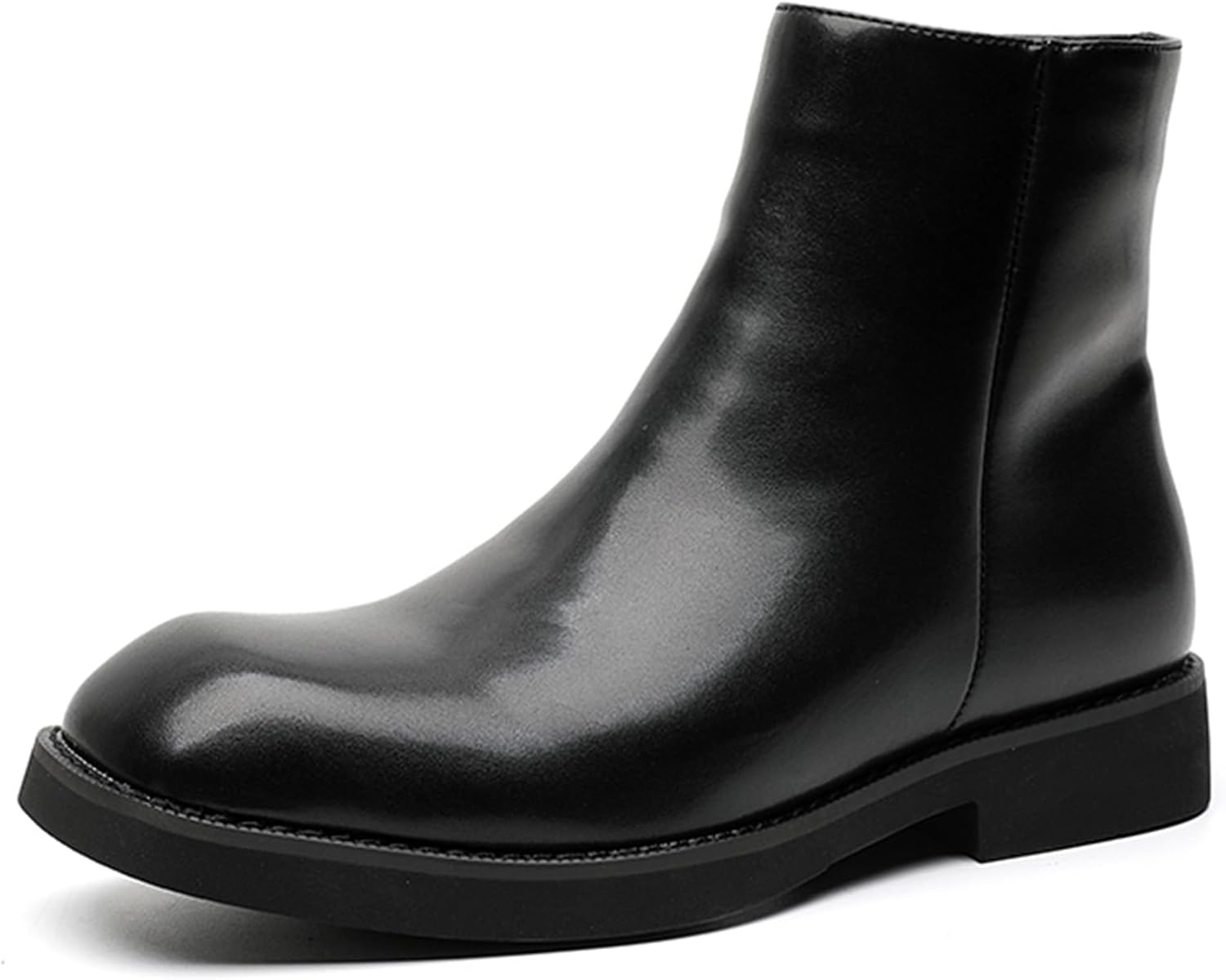 Мужские кожаные ботинки Челси на низком каблуке с боковой молнией, удобные, с квадратным носком, противоскользящей подошвой, на платформе, деловые и повседневные ботинки для выпускного, официальной вечеринки и работы Oxngdmdm, черный
Мужские кожаные ботинки Челси на низком каблуке с боковой молнией, удобные, с квадратным носком, противоскользящей подошвой, на платформе, деловые и повседневные ботинки для выпускного, официальной вечеринки и работы Oxngdmdm, черный