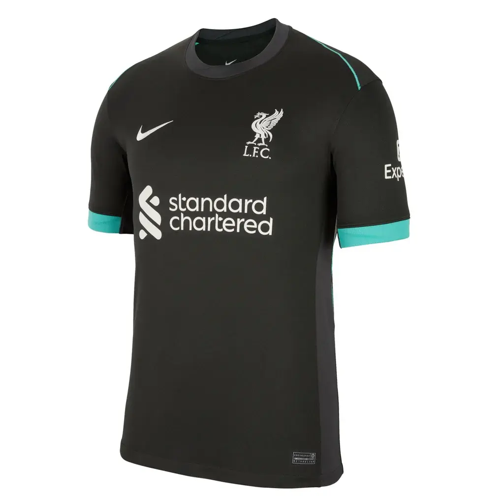 Футбольная майка Liverpool сезона 2023/24, мужская, черная/угольно-черная/водостойкая, утино-зеленая/парусно-белая Nike, черный/зеленый/белый
Футбольная майка Liverpool сезона 2023/24, мужская, черная/угольно-черная/водостойкая, утино-зеленая/парусно-белая Nike, черный/зеленый/белый