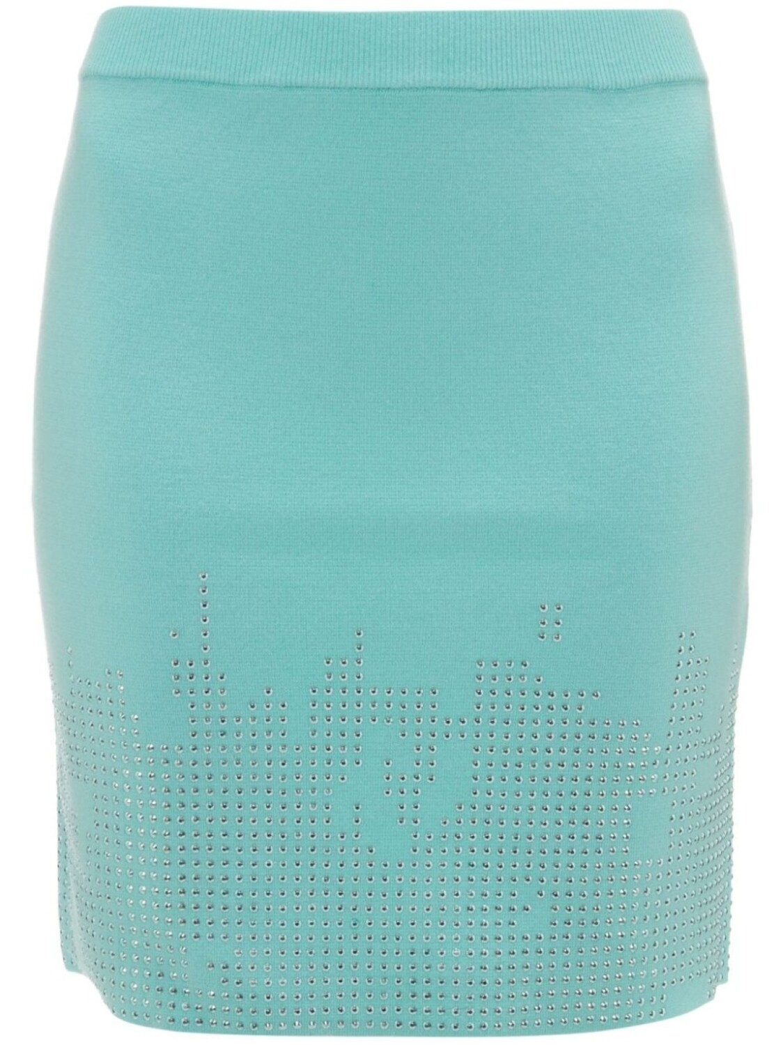 JW Anderson трикотажная юбка с заклепками, синий 
JW Anderson трикотажная юбка с заклепками, синий