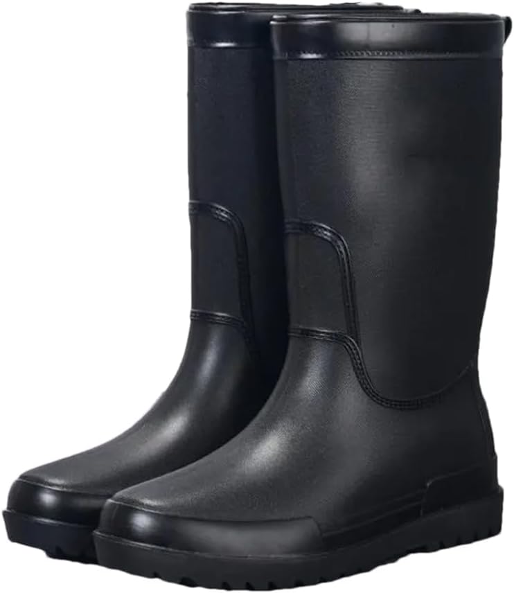 Мужские резиновые сапоги Wjnvfioo средней высоты до голени, противоскользящие, износостойкие, для рыбалки на открытом воздухе, водонепроницаемые, черный
Мужские резиновые сапоги Wjnvfioo средней высоты до голени, противоскользящие, износостойкие, для рыбалки на открытом воздухе, водонепроницаемые, черный