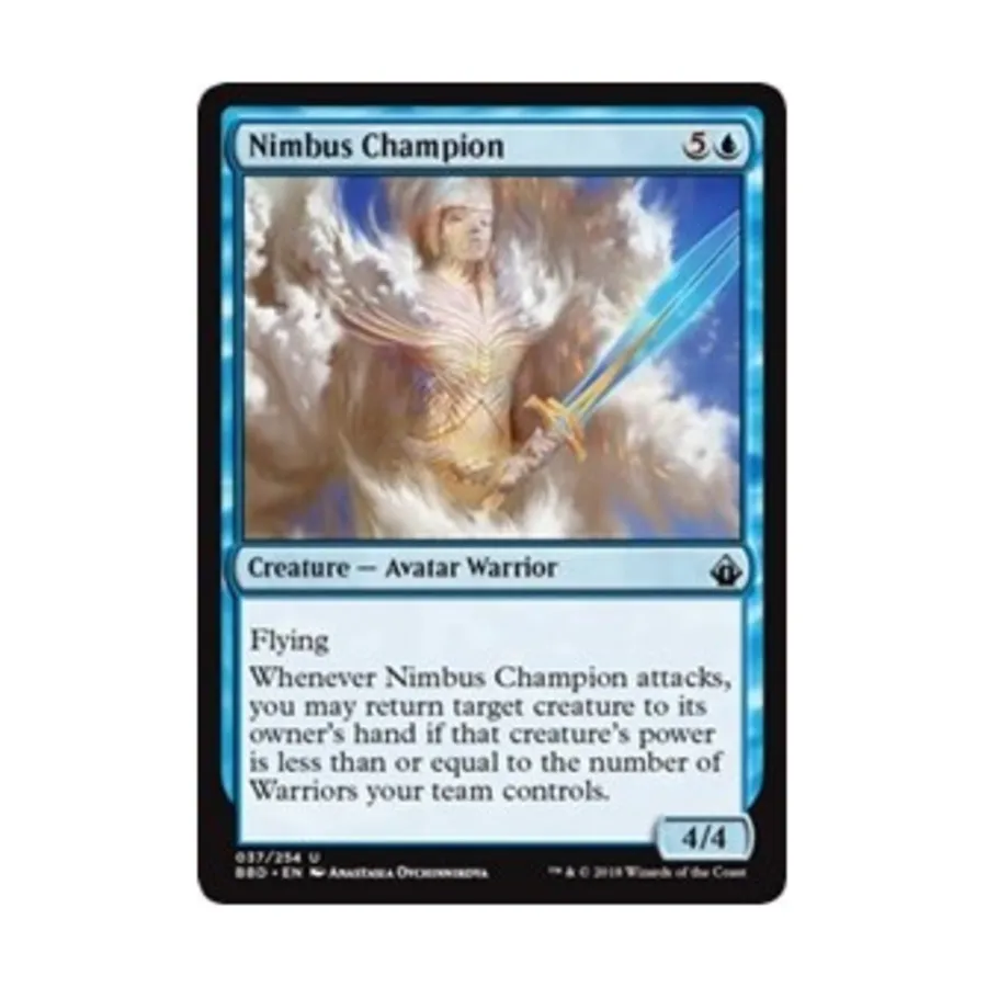 CCG Чемпион Нимбуса (U), MTG - Battlebond
CCG Чемпион Нимбуса (U), MTG - Battlebond