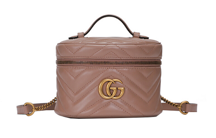 GUCCI Кожаная косметичка Монт стеганая мини рюкзак для женщин темно-розовый
GUCCI Кожаная косметичка Монт стеганая мини рюкзак для женщин темно-розовый