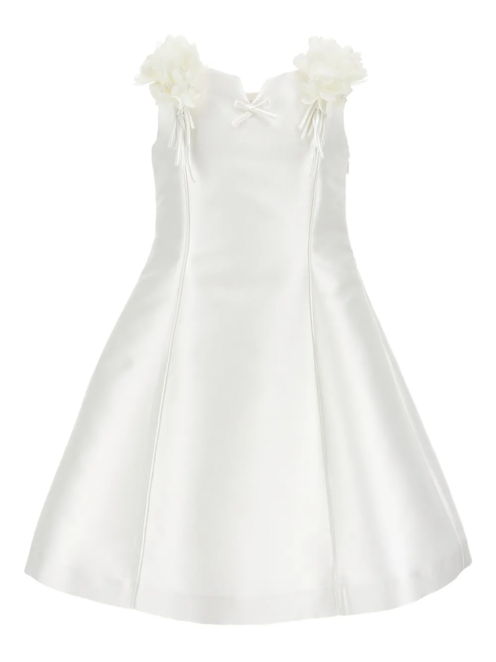 Платье с цветочной аппликацией Monnalisa, белый
Платье с цветочной аппликацией Monnalisa, белый
