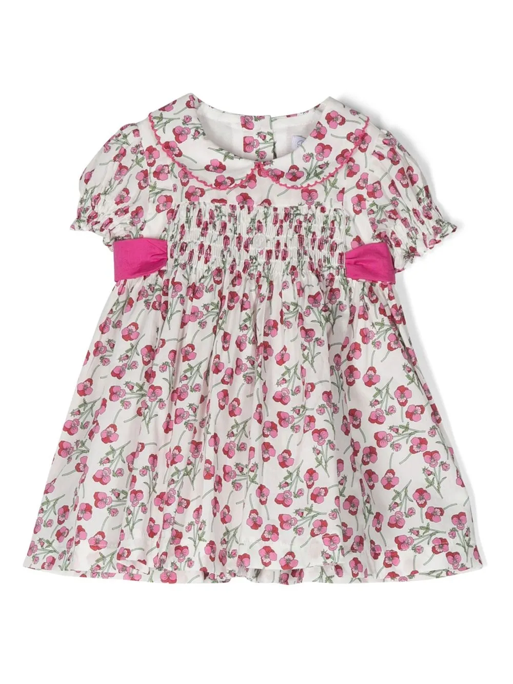 Платье с короткими рукавами и цветочным принтом Patachou, белый
Платье с короткими рукавами и цветочным принтом Patachou, белый