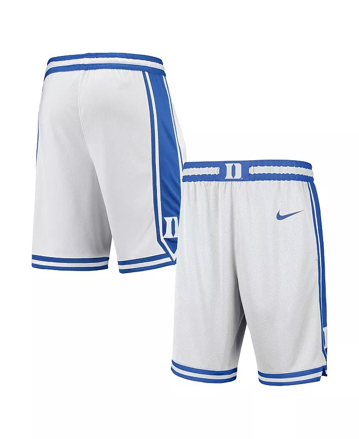 Мужские шорты для баскетбола Duke Blue Devils Limited белого цвета Nike
Мужские шорты для баскетбола Duke Blue Devils Limited белого цвета Nike