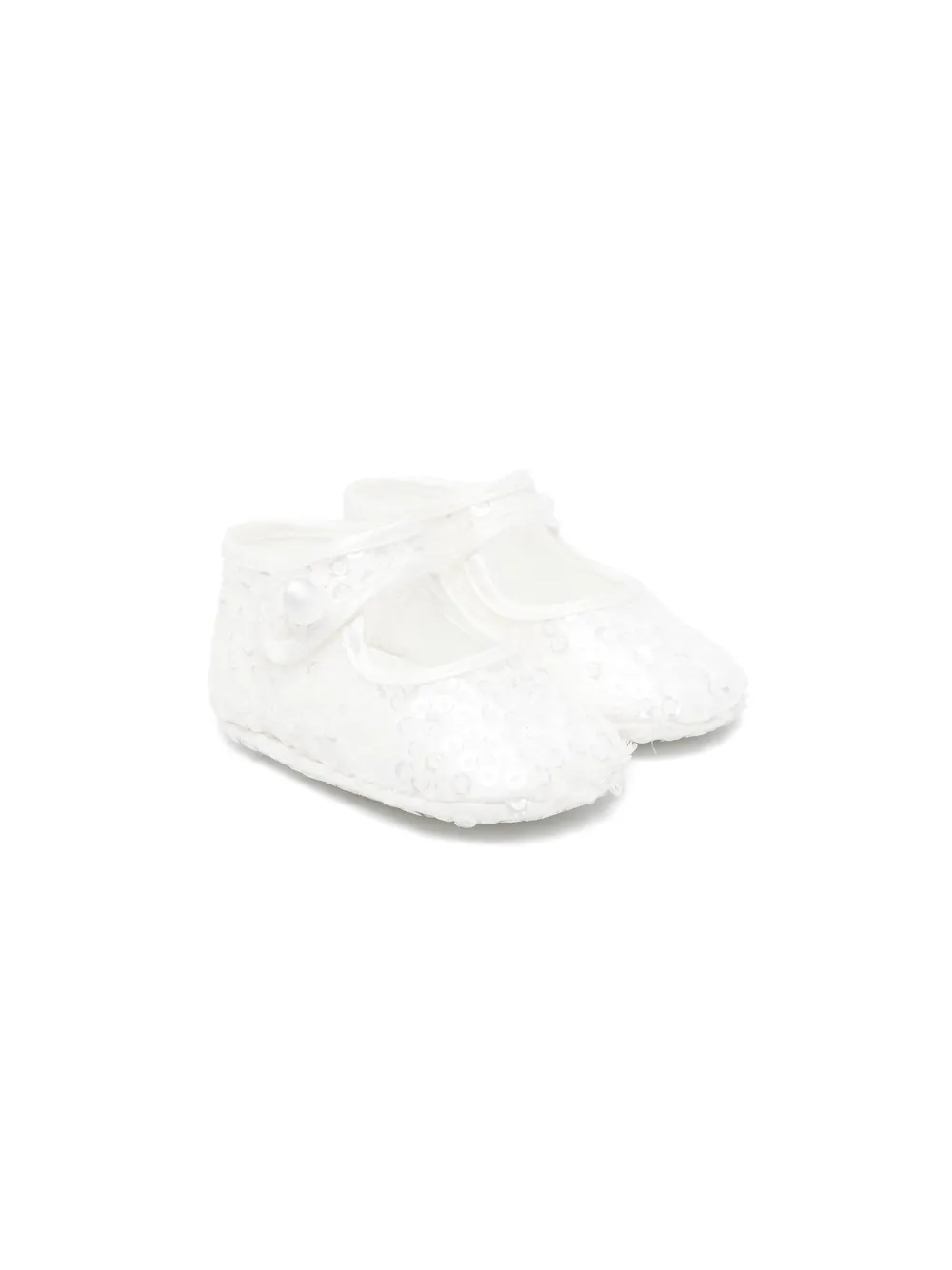 Пинетки с пайетками Monnalisa, белый
Пинетки с пайетками Monnalisa, белый